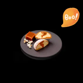 Karamell Popcorn Eis Mochi